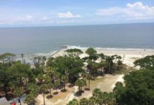 Hunting Island Lighthouse: Step by step, up you go