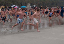Pelican Plunge returns to Hunting Island on New Year’s Day Pelican Plunge returns to Hunting Island on New Year's Day