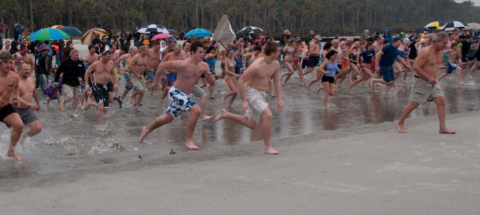 Pelican Plunge returns to Hunting Island on New Year's Day