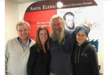 Eustace Conway on his way to Beaufort for event at history center