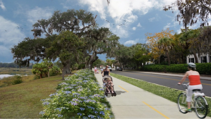 Plan may take Spanish Moss Trail to downtown waterfront