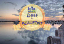 The 2019 Explore Beaufort BEST IN BEAUFORT Awards The 2019 Explore Beaufort BEST IN BEAUFORT Awards