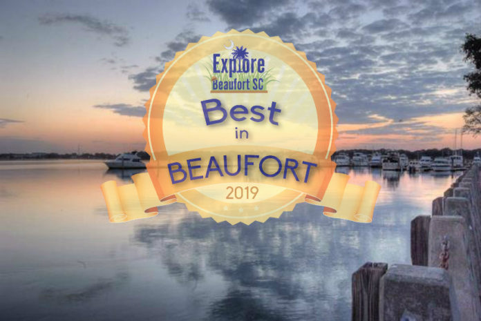 The 2019 Explore Beaufort BEST IN BEAUFORT Awards
