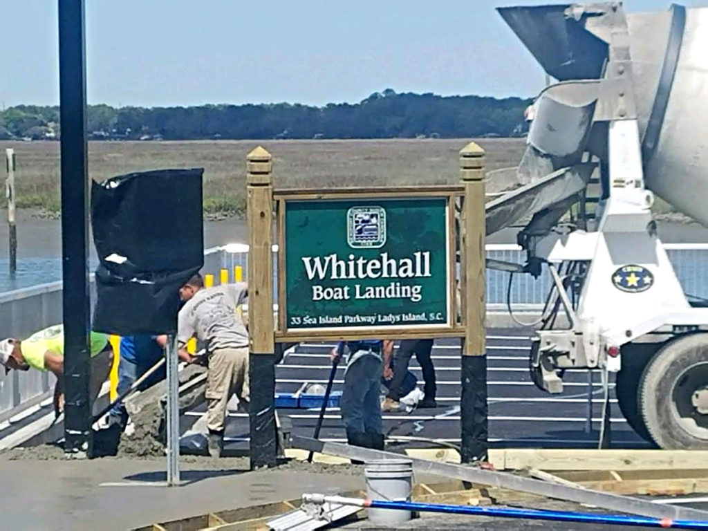 New Whitehall Boat Landing to open this week Explore Beaufort SC