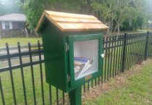 Rotary Club donates Little Free Library to city’s Washington Street Park
