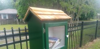 Rotary Club donates Little Free Library to city’s Washington Street Park