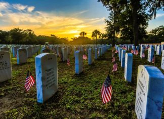Memorial Day: What it really stands for Cities and towns across the United States host Memorial Day parades each year, often incorporating military personnel and members of veteransβ organizations. Some of the largest parades take place in Chicago, New York and Washington, D.C. Americans also observe Memorial Day by visiting cemeteries and memorials. Some people wear a red poppy in remembrance of those fallen in warβa tradition that began with a World War I poem.