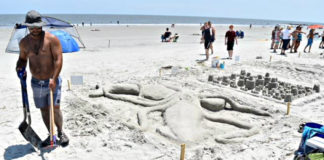 Hunting Island sand sculpting contest hits the beach June 1st Hunting Island sand sculpting contest hits the beach June 1st