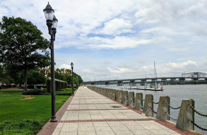 Woman rescued from Beaufort River after jumping from day dock