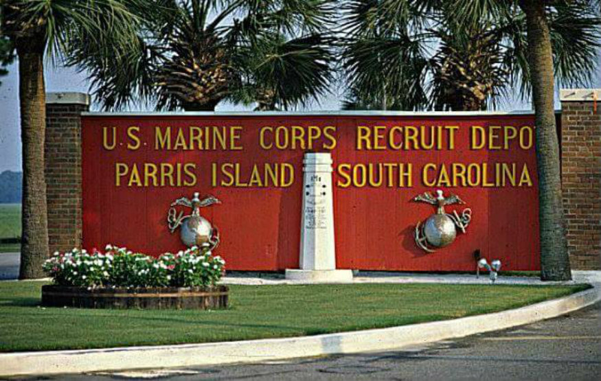 parris island self guided tour
