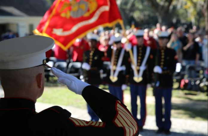 Beaufort honors all Veterans with parade and ceremony