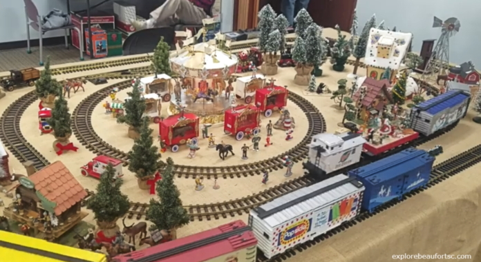 Christmas model train displays coming to Beaufort Library