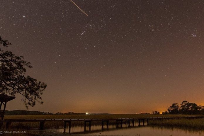 Annual Leonid meteor shower invades sky over Beaufort