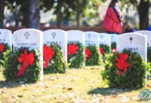 Over 21,000 wreaths placed at Beaufort National Cemetery Over 21,000 wreaths placed at Beaufort National Cemetery