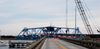 Harbor River Bridge construction work ramps up Harbor River Bridge construction work ramps up