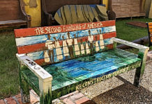 New benches around town tell some of Beaufort’s history New benches around town tell some of Beaufort's history