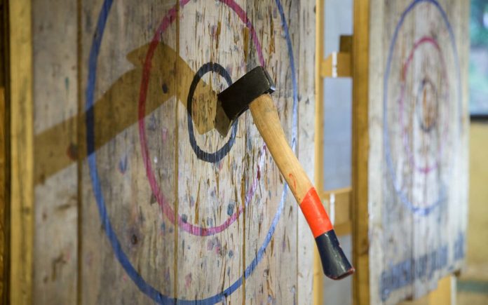 New axe throwing business opening in Beaufort this weekend