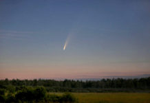 Comet seen over Beaufort with naked eye until end of July Comet seen over Beaufort with naked eye until end of July