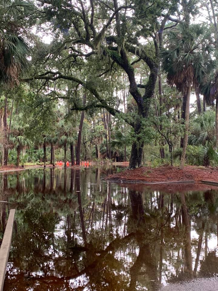 Flooding closes Hunting Island, again