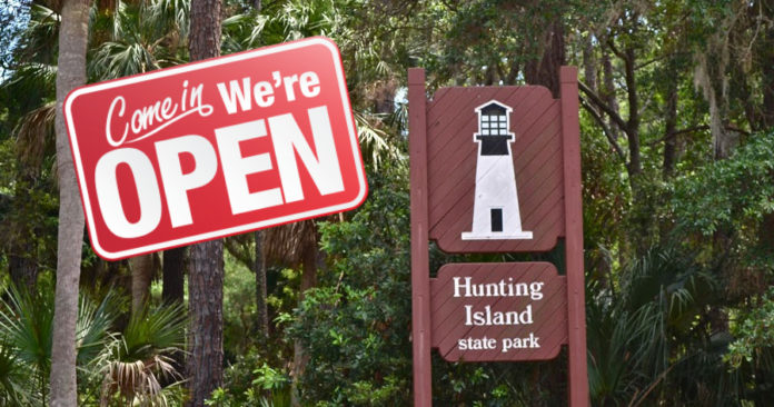 Hunting Island beaches reopen on Monday