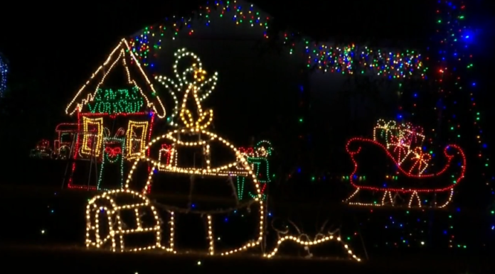 Lowcountry Christmas light display helps families of fallen first responders