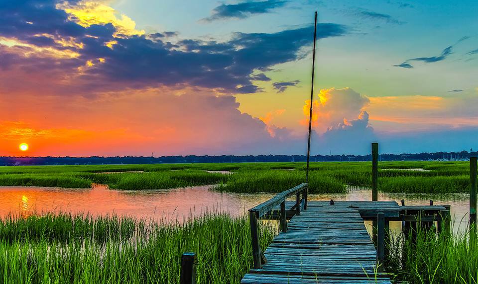 Where to watch the sunset in Beaufort SC