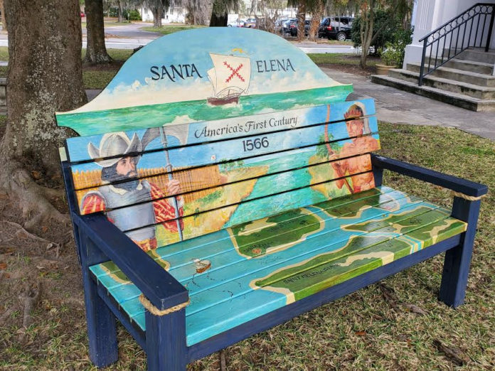 More new benches around town tell some of Beaufort’s story