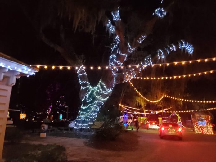 Historic Mitchelville Freedom Park’s DriveThrough Holiday Light