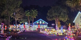Magical Lady’s Island Christmas light display dazzles visitors