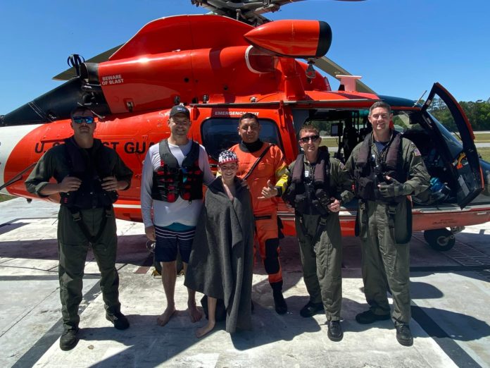 Coast Guard rescues capsized boaters in Port Royal Sound