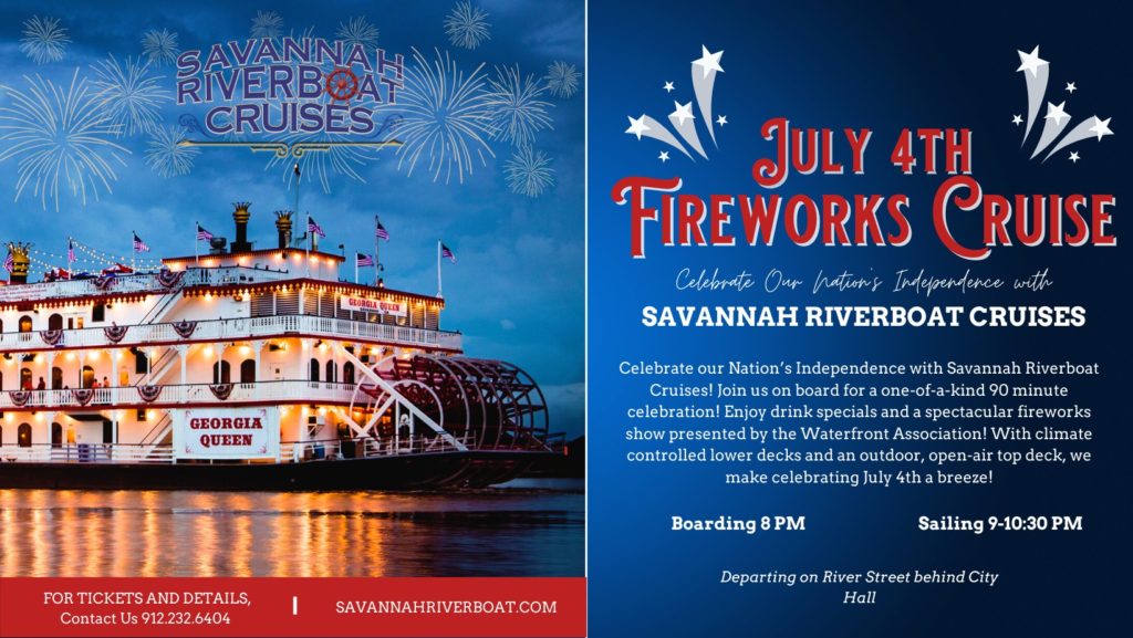 4th of July Fireworks Cruise Explore Beaufort SC