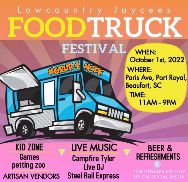 Lowcountry Jaycees Annual Food Truck Festival Explore Beaufort SC