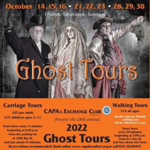 Annual Ghost Tours coming to downtown Beaufort - Explore Beaufort SC