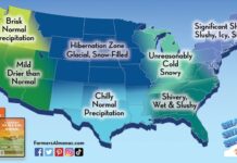 Farmers’ Almanac predicts cold & snow in South this winter Farmers' Almanac predicts cold & snow in South this winter