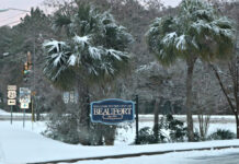 Forecast calls for snow in Beaufort on Christmas day Forecast calls for snow in Beaufort on Christmas day