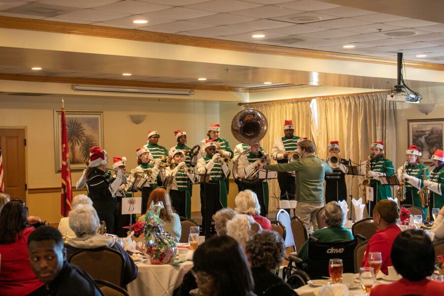 Local seniors enjoy 51st annual Senior Citizens Tea aboard MCAS Beaufort