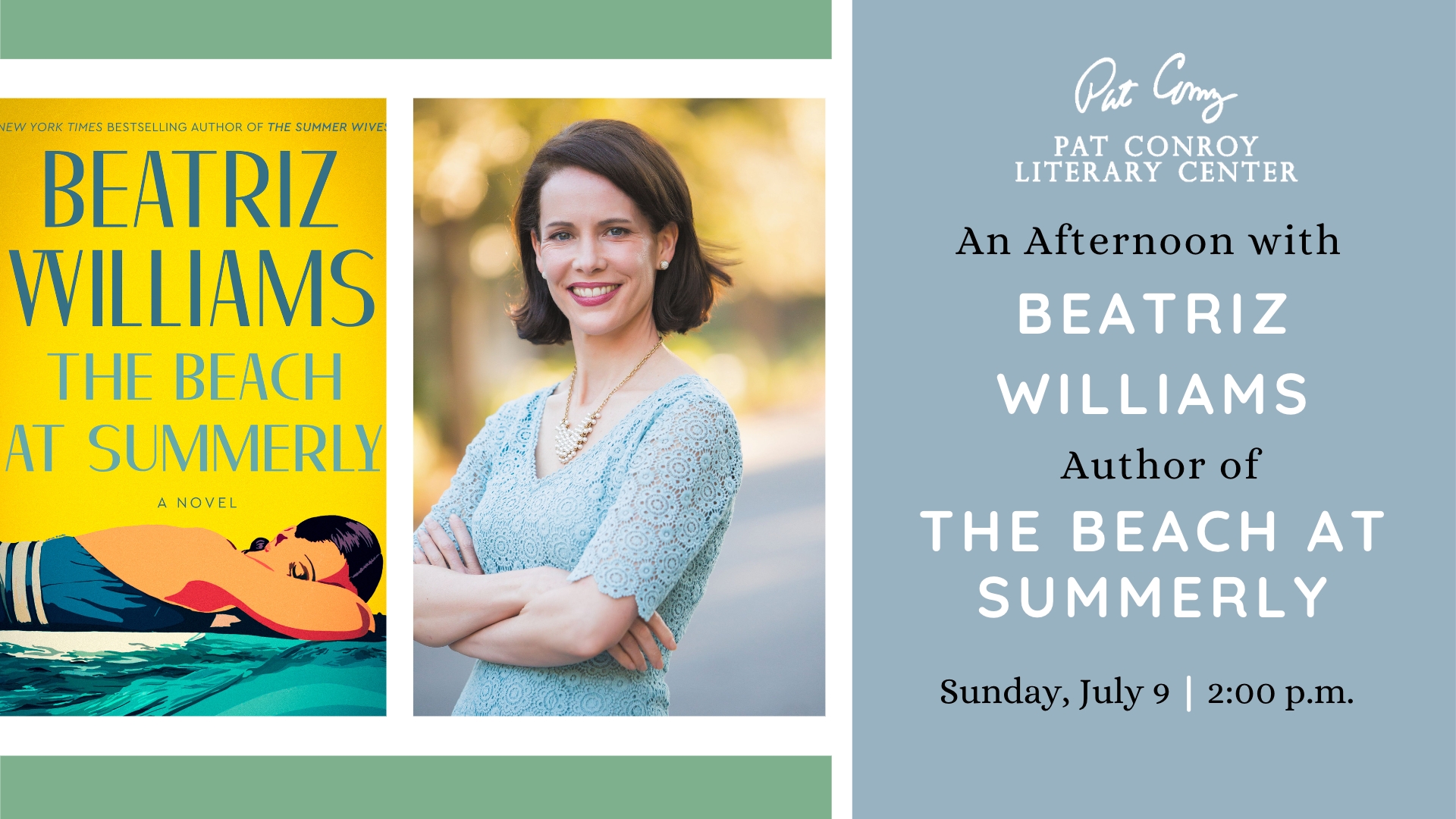 An Afternoon with Beatriz Williams, Author of The Beach at Summerly