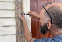 History revealed in restoration of Beaufort’s Verdier House front door frame History revealed in restoration of Beaufort's Verdier House front door frame