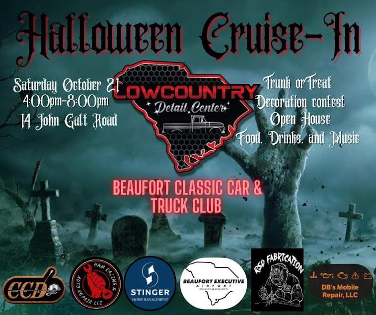 Classic Car & Truck Club of Beaufort Halloween Cruise In Explore