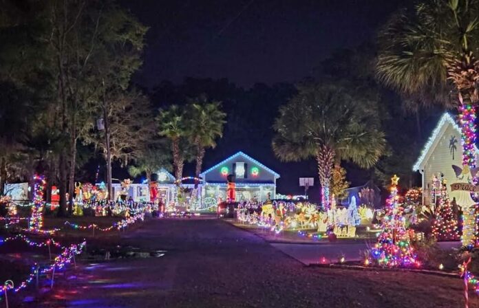 Magical Lady's Island Christmas light display dazzles visitors big and small