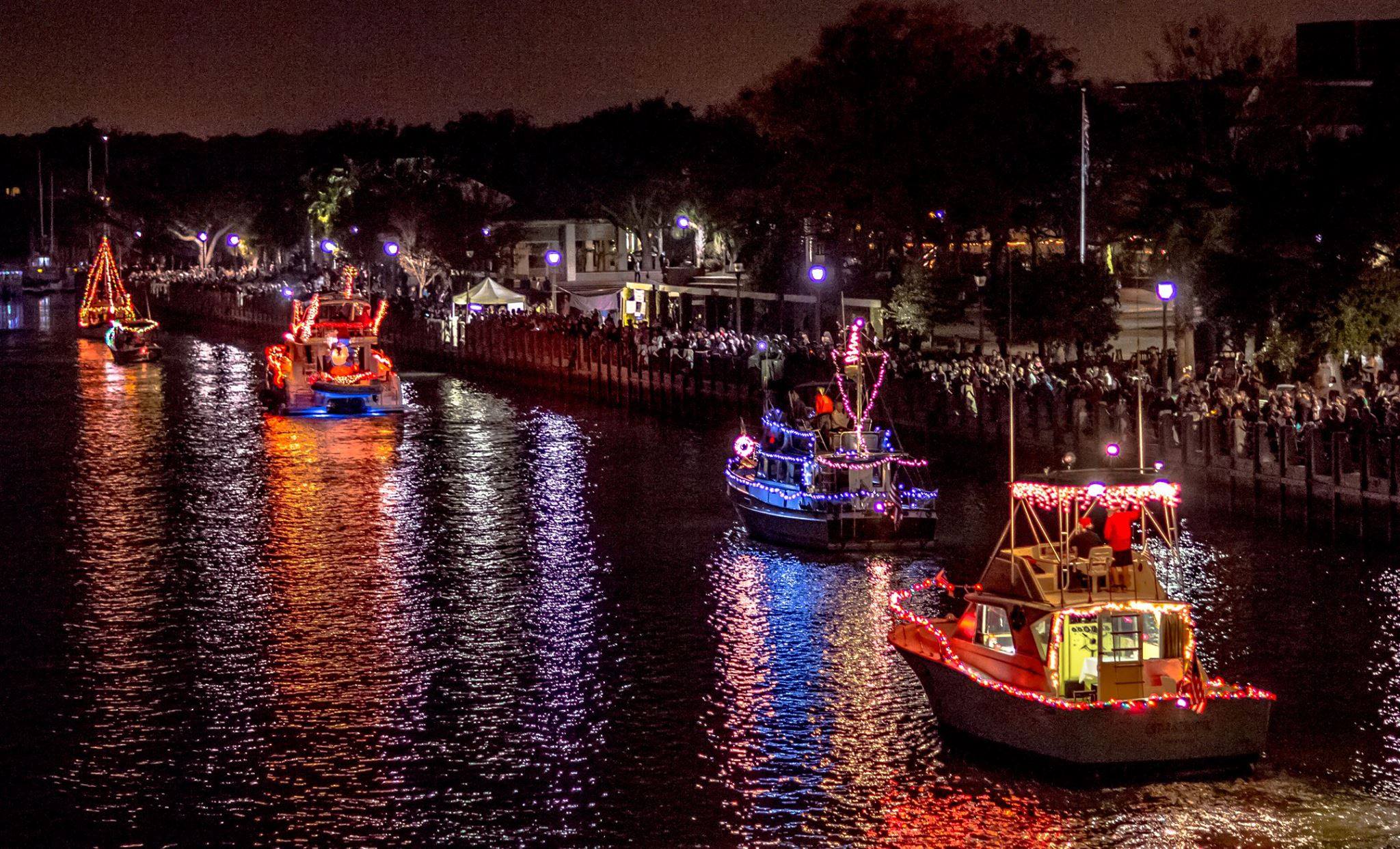 Beaufort s Lighted Christmas Boat Parade Explore Beaufort SC