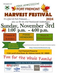 Harvest Festival returns to Fort Fremont in November