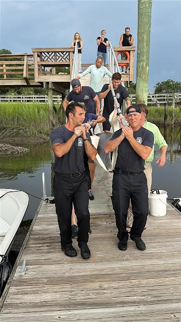 Dolphin rescued from Bluffton lagoon in multi-agency effort