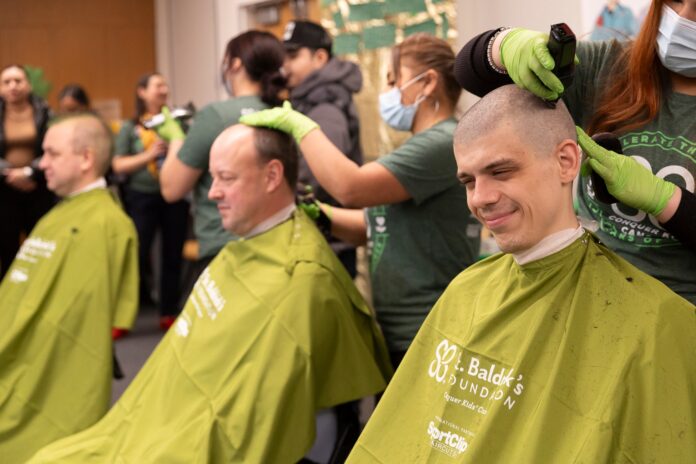 Locals, mayors of Port Royal & Beaufort, go bald to support child cancer research