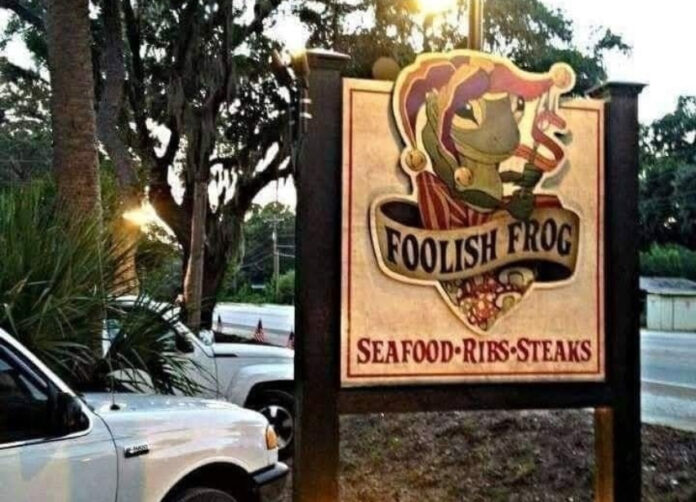 Where the Locals Go: St. Helena Island's Foolish Frog