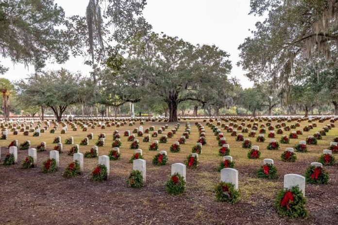 Wreaths Across America coming to Beaufort National Cemetery December 13th