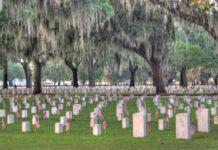 Unclaimed veteran being laid to rest at Beaufort National Cemetery Unclaimed veteran being laid to rest at Beaufort National Cemetery