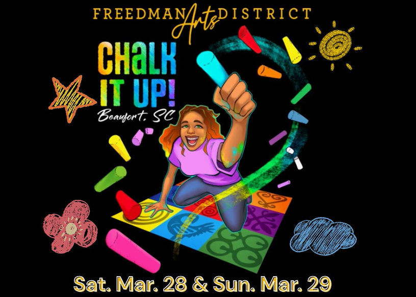 Beaufort to burst with color this weekend at annual Chalk It Up