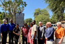 Washington Street Park Ribbon Cutting, installation of Historic Marker Washington Street Park Ribbon Cutting, installation of Historic Marker