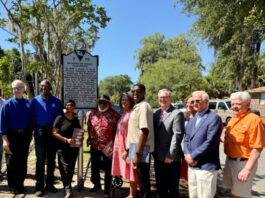 Washington Street Park Ribbon Cutting, installation of Historic Marker Washington Street Park Ribbon Cutting, installation of Historic Marker